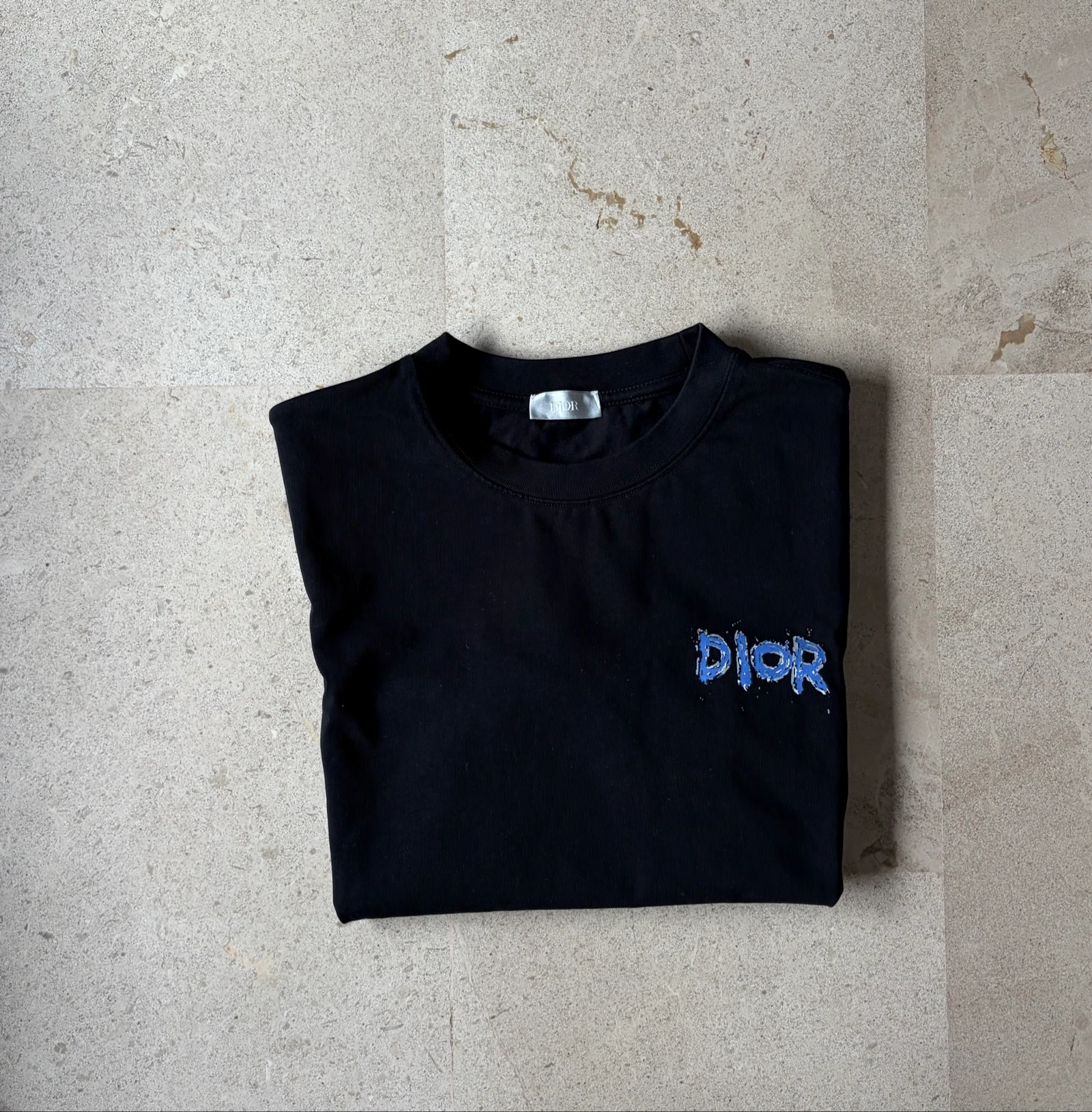 DiorI Camiseta Negra y Azul – photo 6